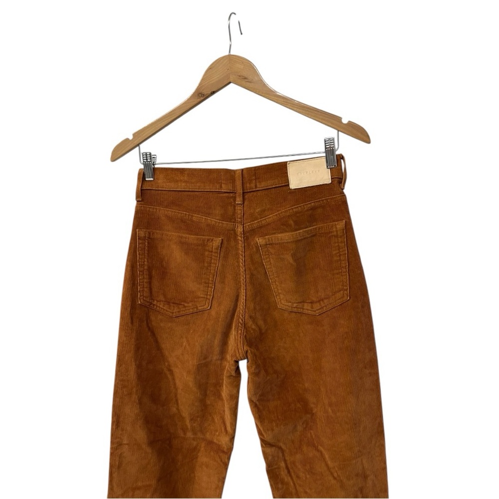 Everlane Baby Cord Cheeky Corduroy Pants Acorn Brown 26 - Picture 5 of 6